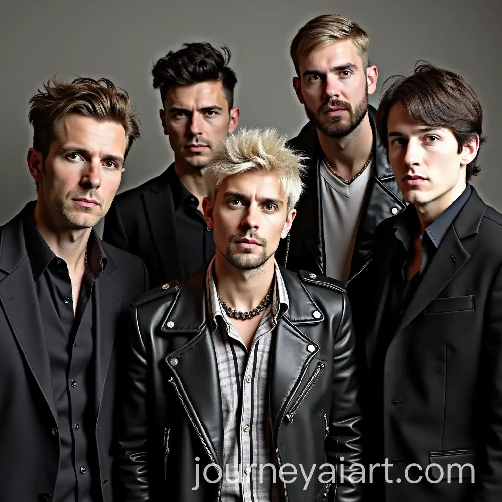 Members-of-the-Sex-Pistols-with-Kurt-Cobains-Faces