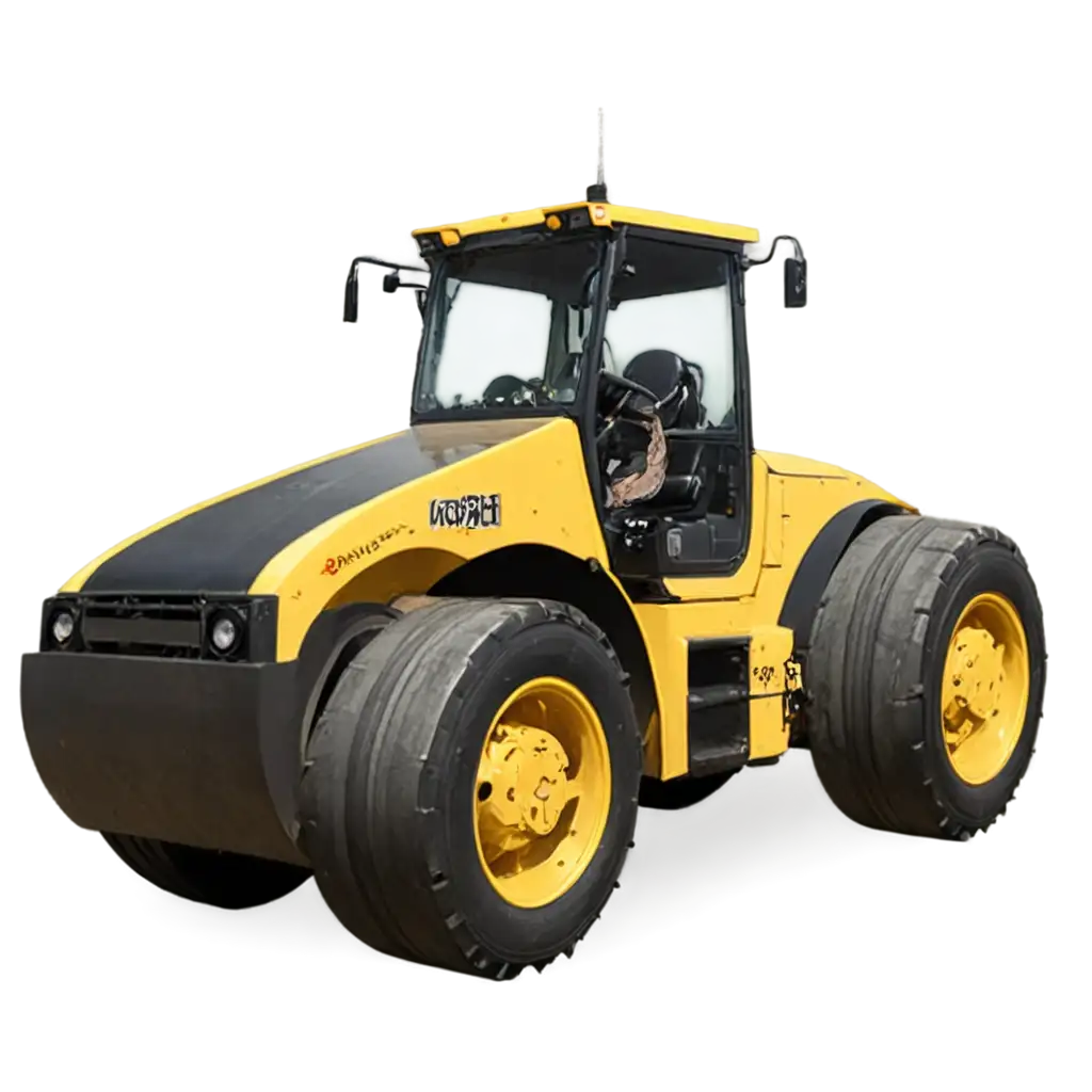 HighQuality-Road-Roller-PNG-Image-for-Versatile-Applications