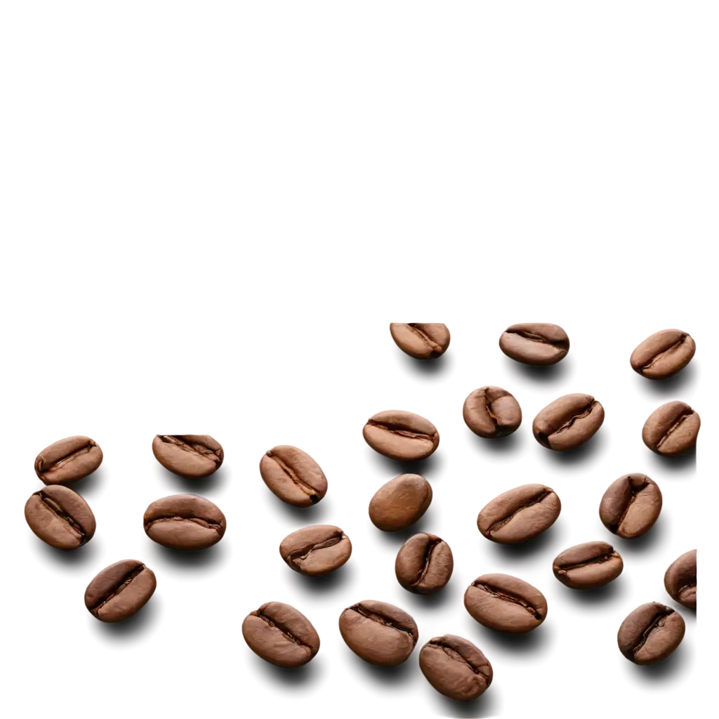 Coffee-Beans-with-Shadow-Effect-PNG-Image-for-HighQuality-Digital-Use