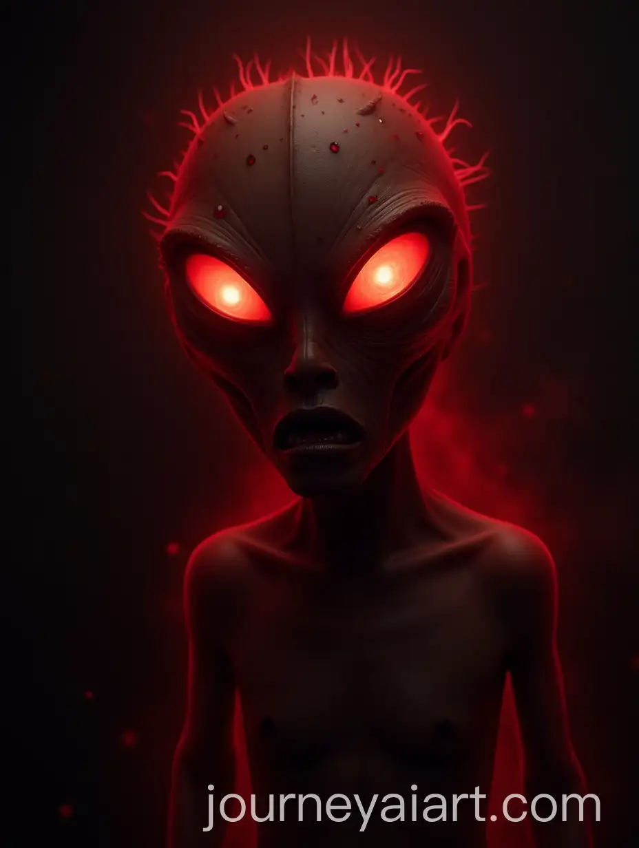 AlienLike-Creature-in-a-Nighttime-Wildlife-Setting