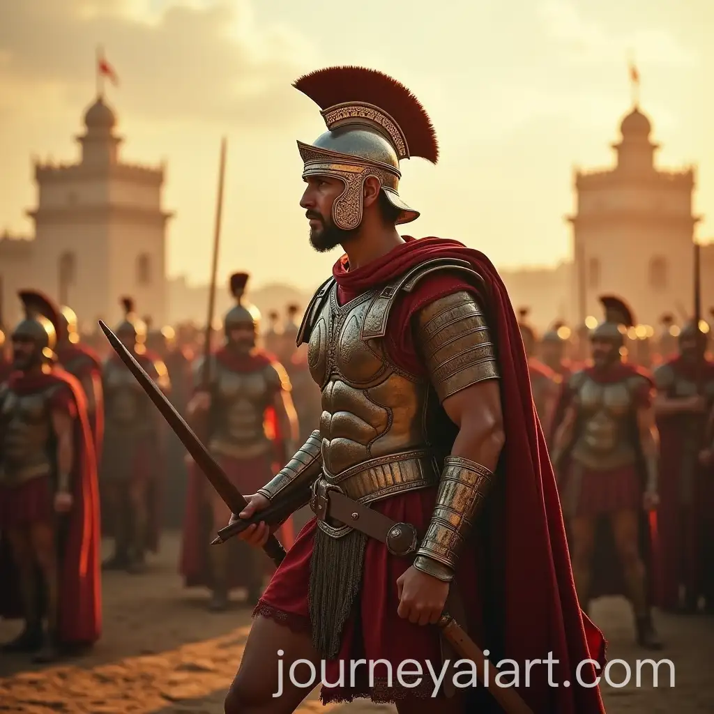 Alexander-the-Great-Preparing-for-War-in-Ancient-Roman-Times