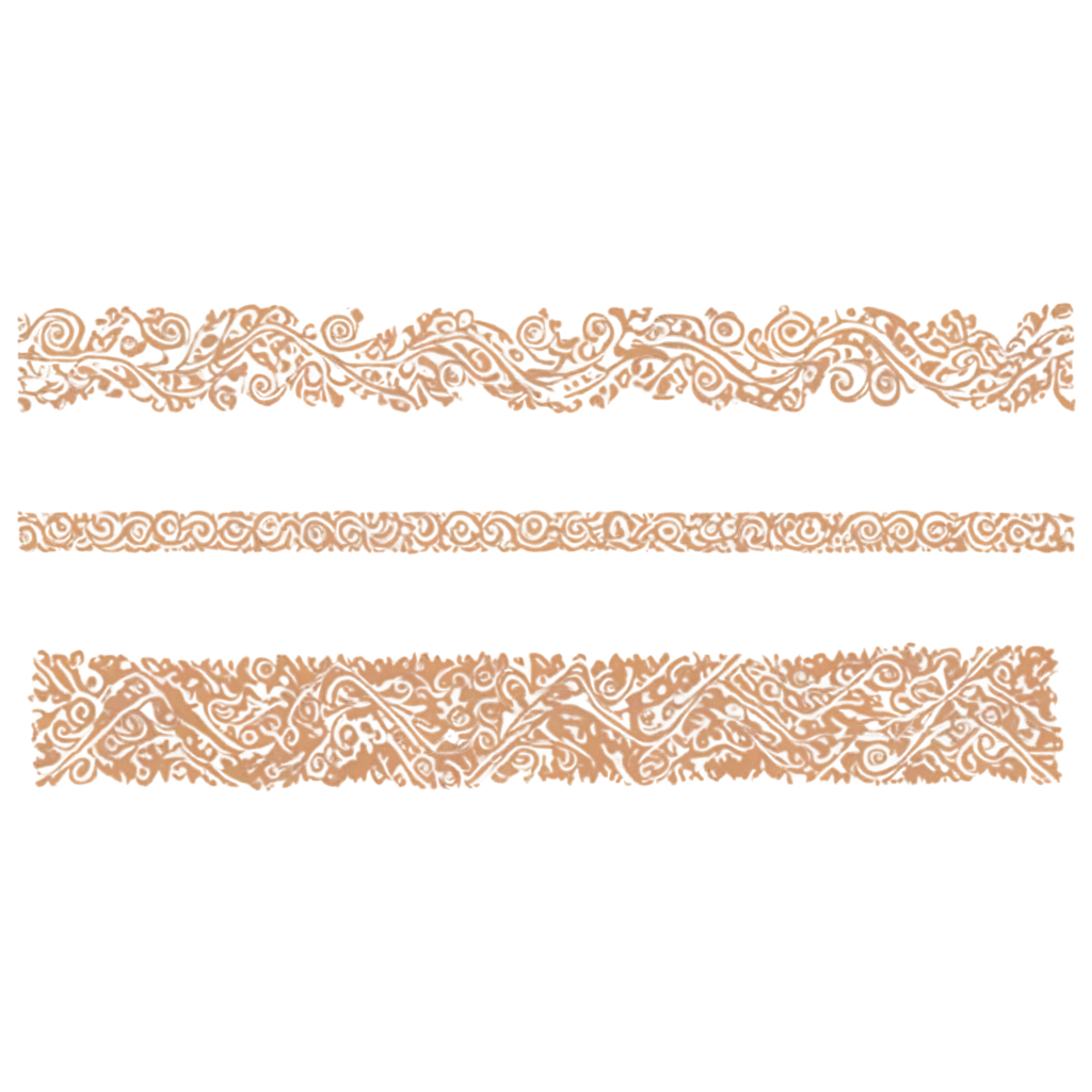 Traditional-Border-Strip-Design-for-PNG-Image-Format-Enhance-Your-Visual-Projects