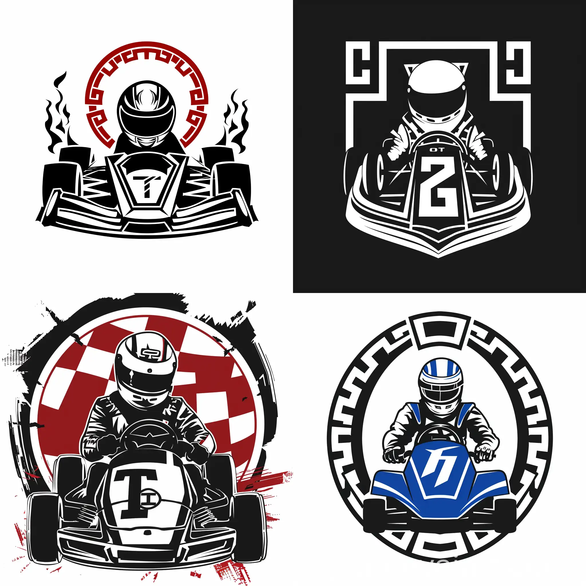 Team-Logo-Design-for-FOLLAGATTA-Kart-Race-with-Greek-Symbols