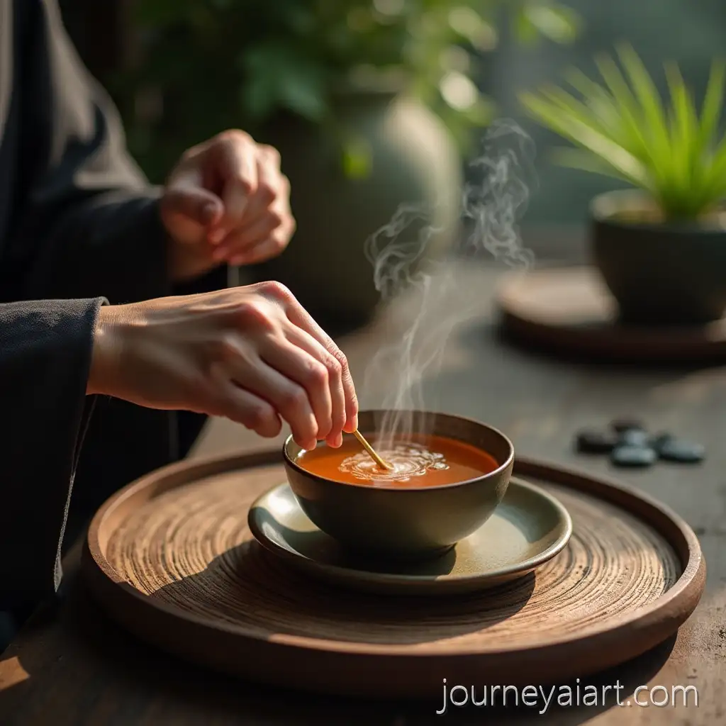 Traditional-Chinese-Tea-Ceremony-at-a-Serene-Temple-with-Elegant-Hands-Serving-Cha-Tea