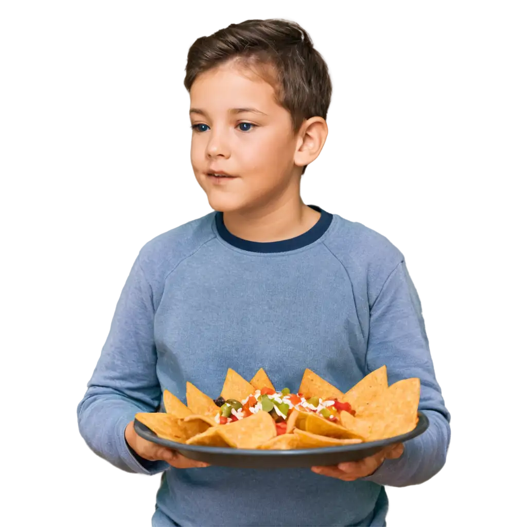 HighQuality-PNG-Image-of-a-Boy-Enjoying-Nachos-AIGenerated-Art-Prompt