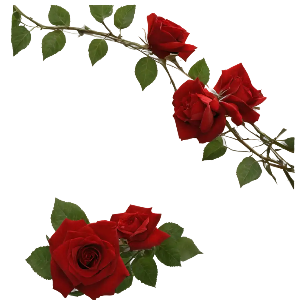 HighQuality-PNG-of-a-Long-Vine-of-Red-Roses-for-Elegant-Design