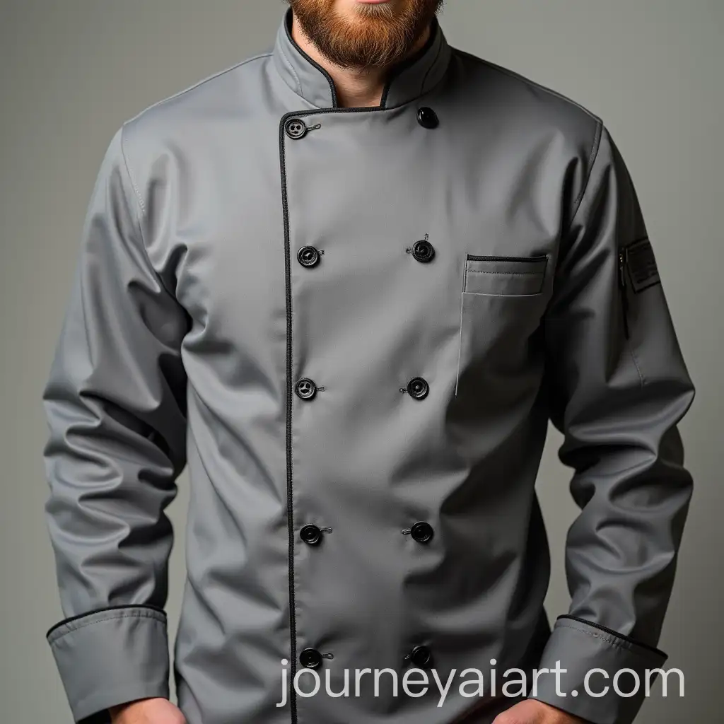 Grey-Chef-Jacket-with-Modern-Design-and-Detail