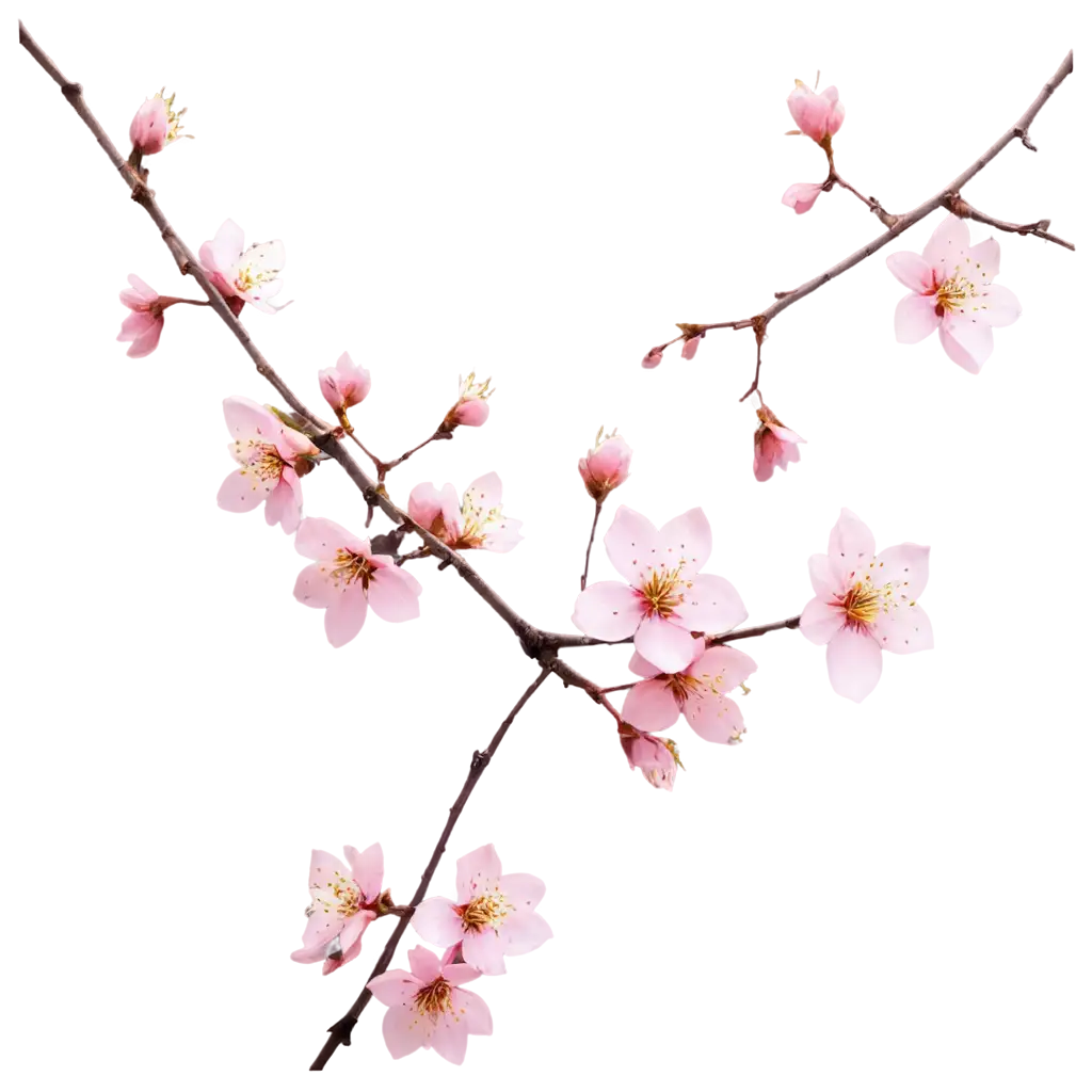 HighQuality-Sakura-Flower-Brunch-PNG-for-Versatile-Design-Use