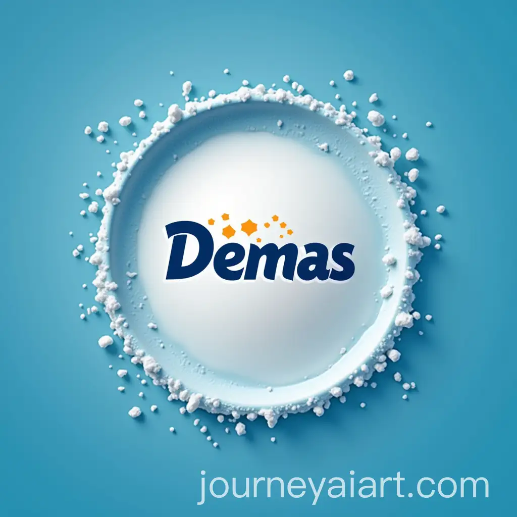 Demas-Company-Logo-Featuring-a-Detergent-Background
