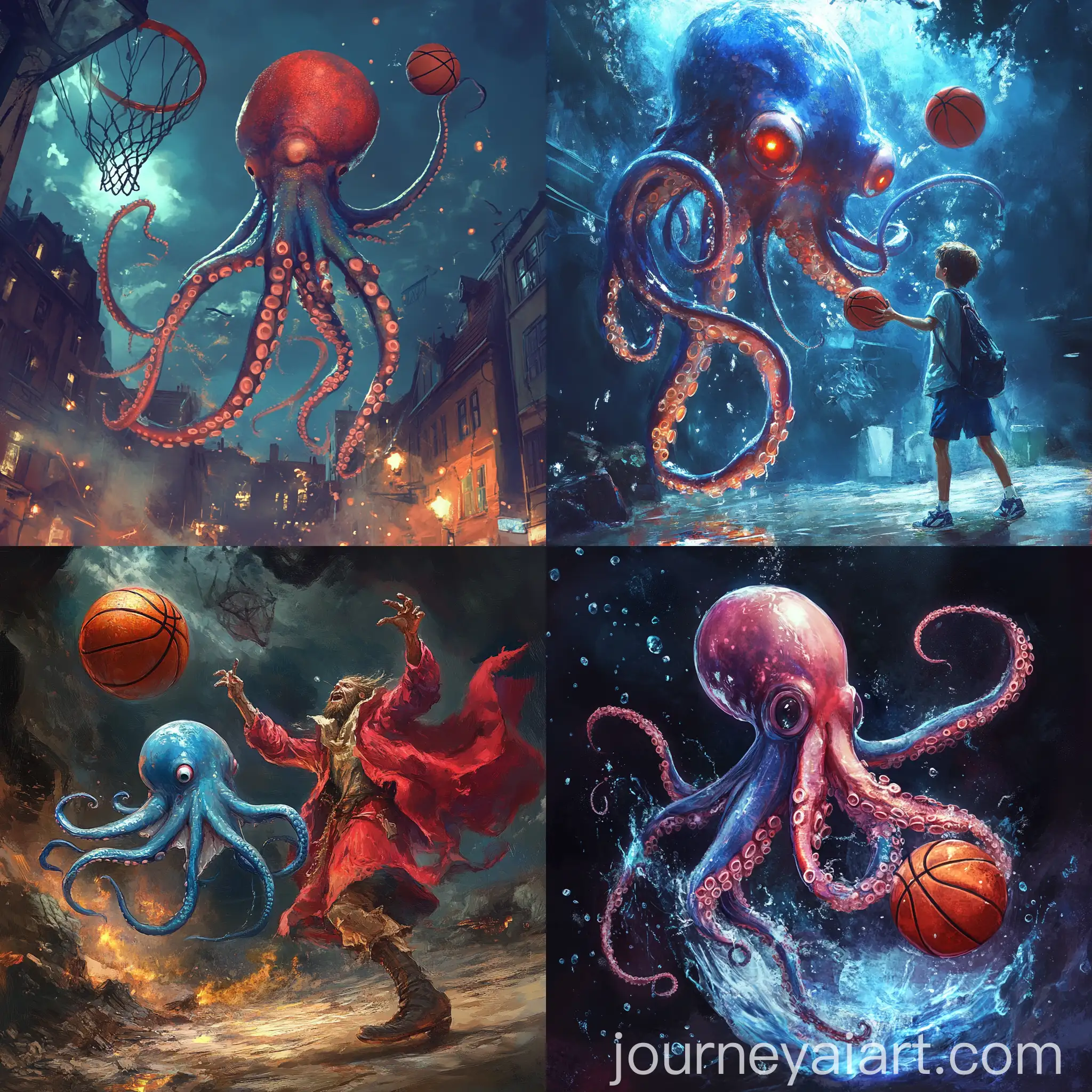 Epic-BlueRed-Squid-Playing-Basketball-with-Homelander