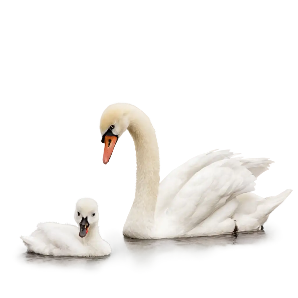 Beautiful-Swan-and-Ugly-Duckling-PNG-Image-Inspiring-Transformation-and-Beauty