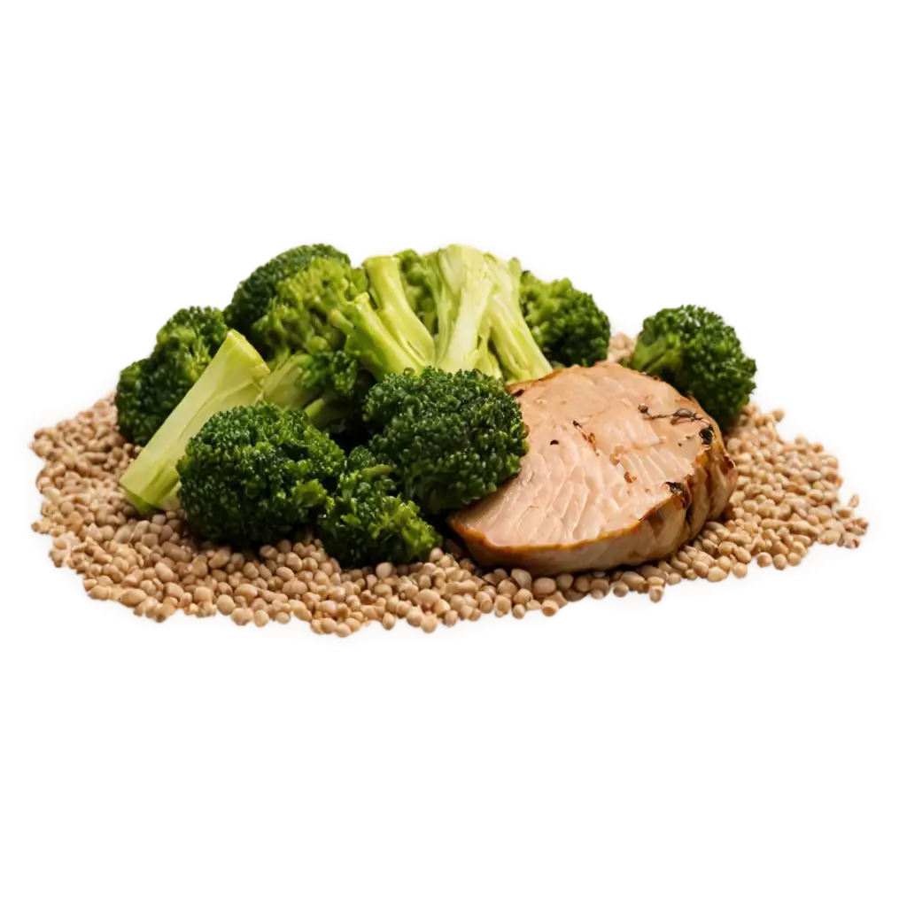Chicken breast with buckwheat and broccoli (High protein, gluten-free)