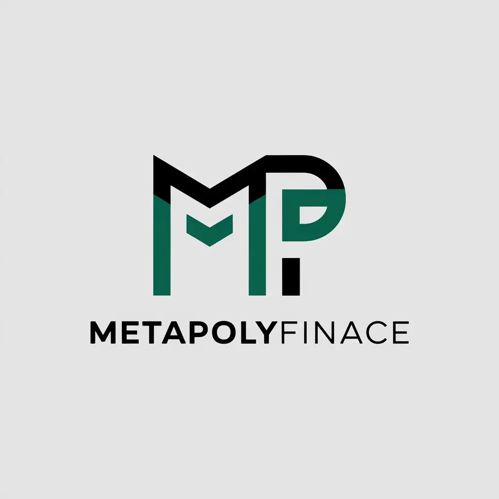 a vector logo design,with the text "MetaPolyFinace", main symbol:MPF,Moderate,be used in Finance industry,clear background