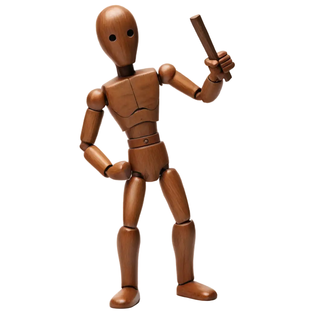 Anime-Styled-Wooden-Training-Dummy-PNG-for-RPG-Enemies-HighQuality-Image-for-Game-Development