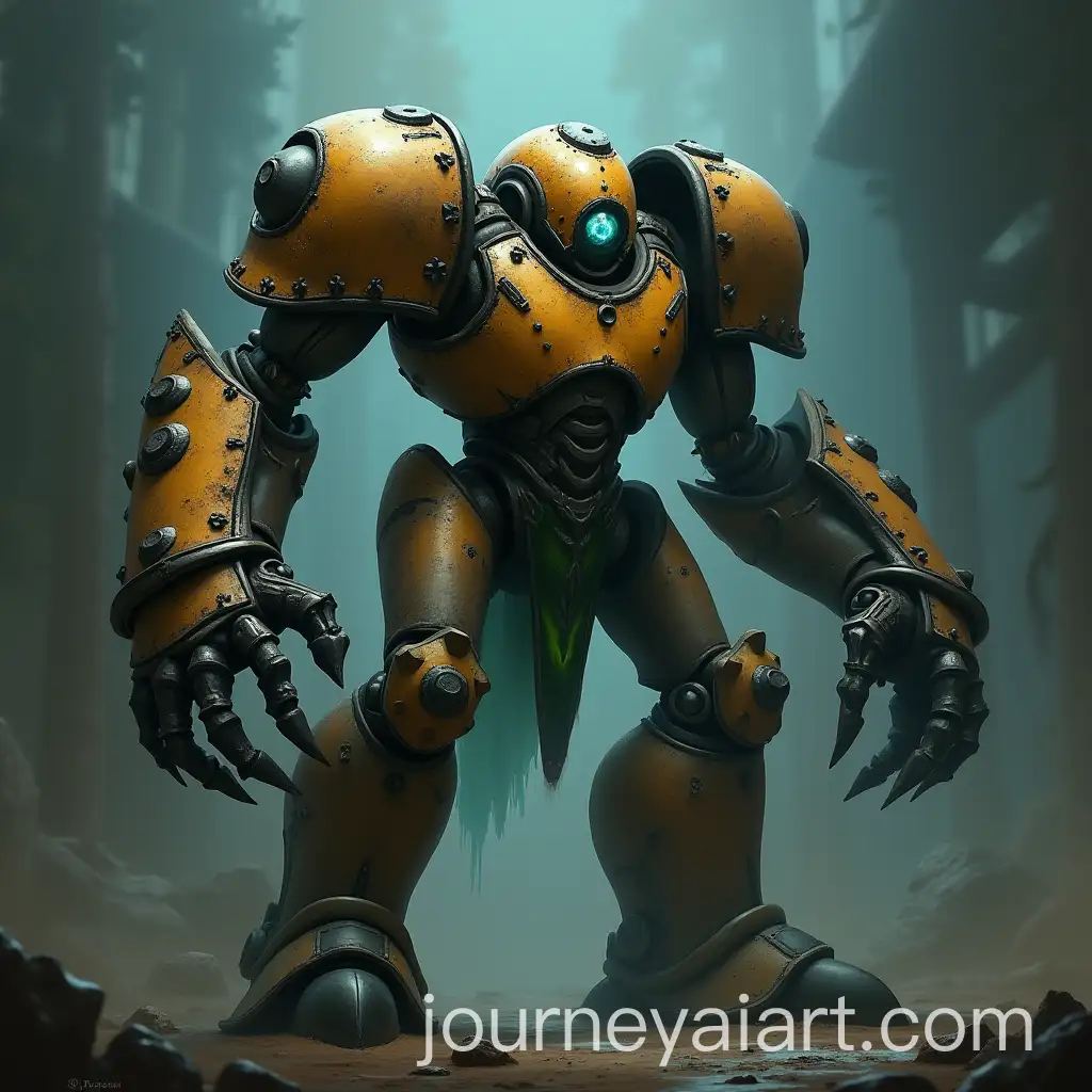 Urgot-the-Dreadnought-from-League-of-Legends-in-Epic-Battle-Stance