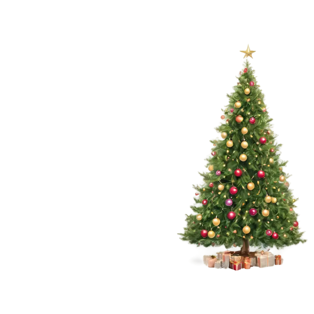 Beautifully-Decorated-New-Years-Tree-PNG-Image-in-8K-Realism-Perfect-for-Celebrations-Seasonal-Designs