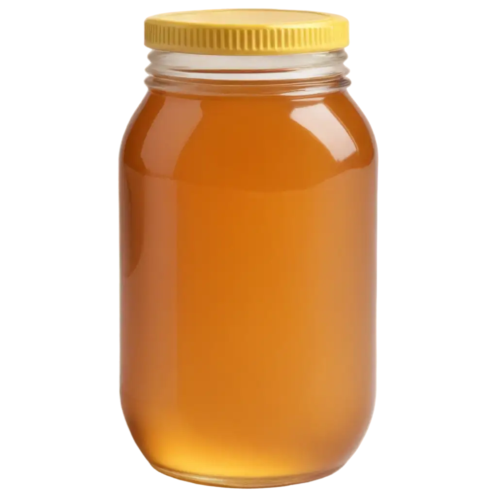 Hyper-Realistic-Honey-Jar-PNG-Image-Perfect-for-Transparent-Backgrounds-and-HighQuality-Visuals