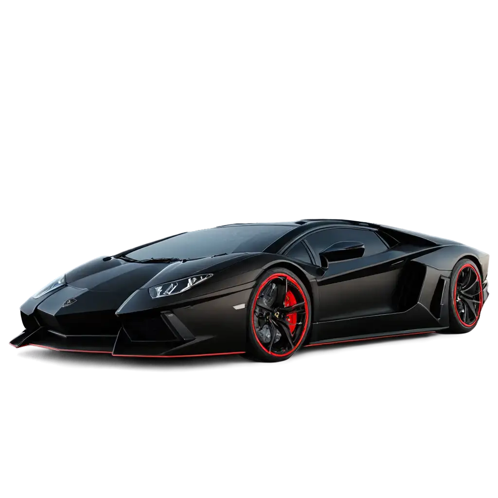 SEO-PNG-Image-PromptHighQuality-PNG-Image-of-a-Black-Lamborghini-with-Red-Details