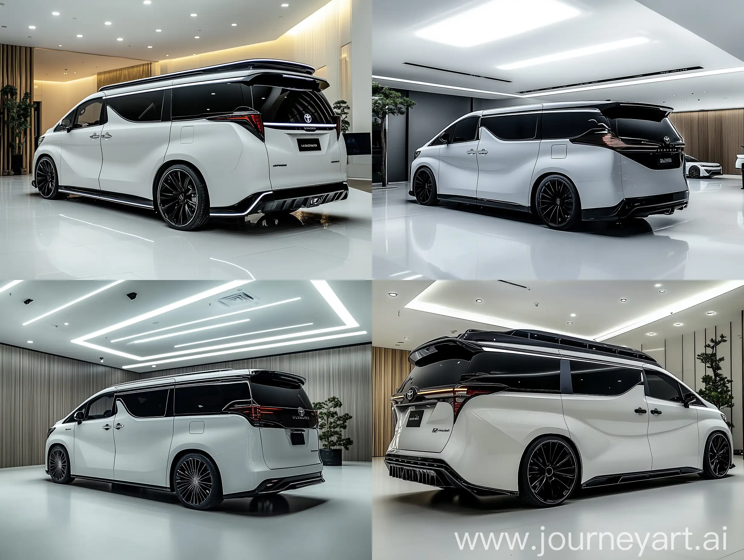 Rear-View-of-2026-Toyota-Alphard-with-Futuristic-Design-in-Showroom