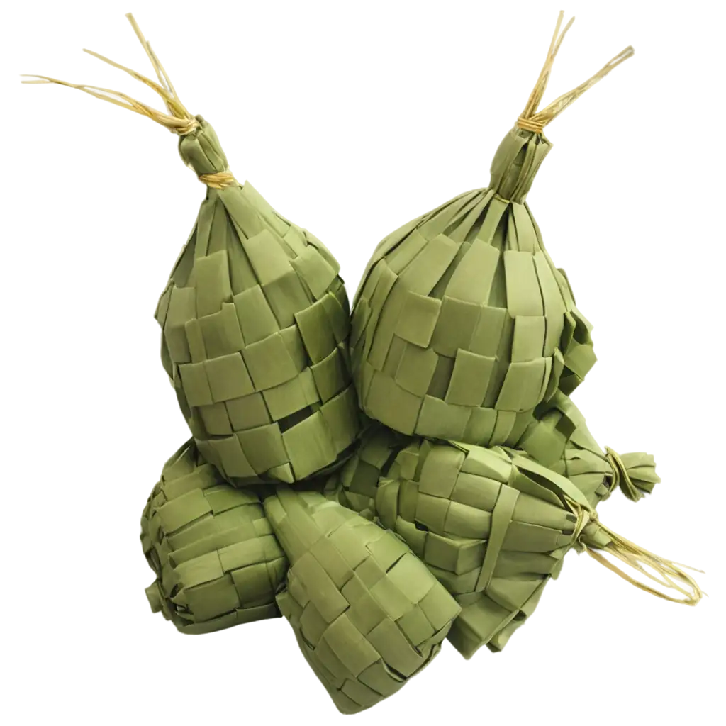 Ketupat-PNG-Image-HighQuality-and-Versatile-Digital-Asset-for-Cultural-and-Culinary-Designs