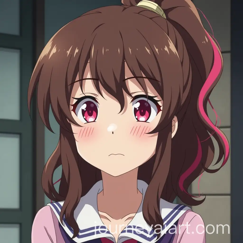 Female-Hero-from-My-Hero-Academia-with-Hopeful-Expression-and-Pink-Hair-in-UA-School-Background