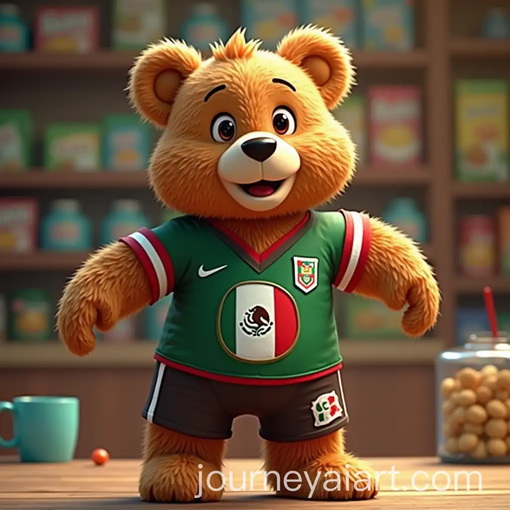 Bimbo-Bear-in-Mexican-Team-Suit-Promoting-Tazos-and-World-Cup-Prizes