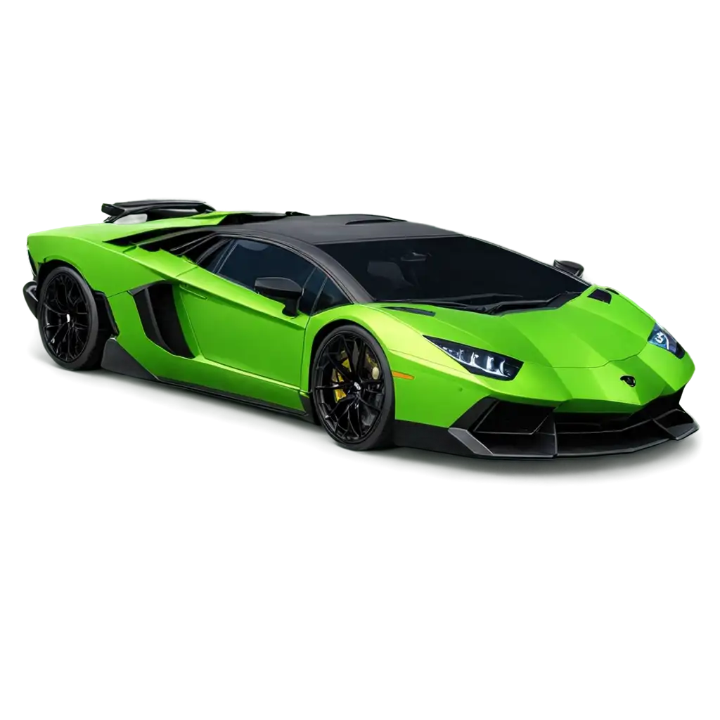 Green-Lamborghini-with-Black-Details-PNG-HighQuality-Transparent-Image-for-Creative-Projects