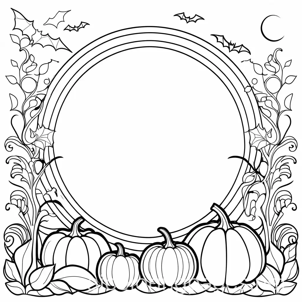 Simple-Line-Art-Halloween-Coloring-Book-Cover