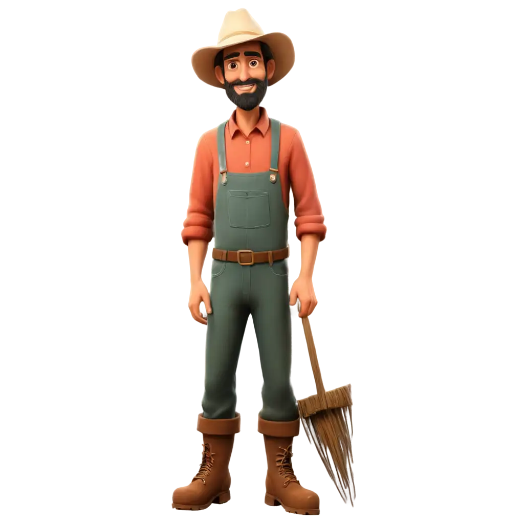 Charming-Farmer-Cartoon-PNG-Image-Delightful-and-Versatile-Illustration