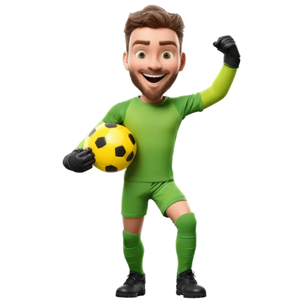 Happy-Goalkeeper-Emoji-PNG-Cheerful-Soccer-Player-Illustration