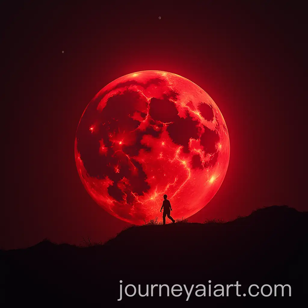 Fantasia-RGB-Lua-Vermelha-Abstract-Red-Moonlit-Scene