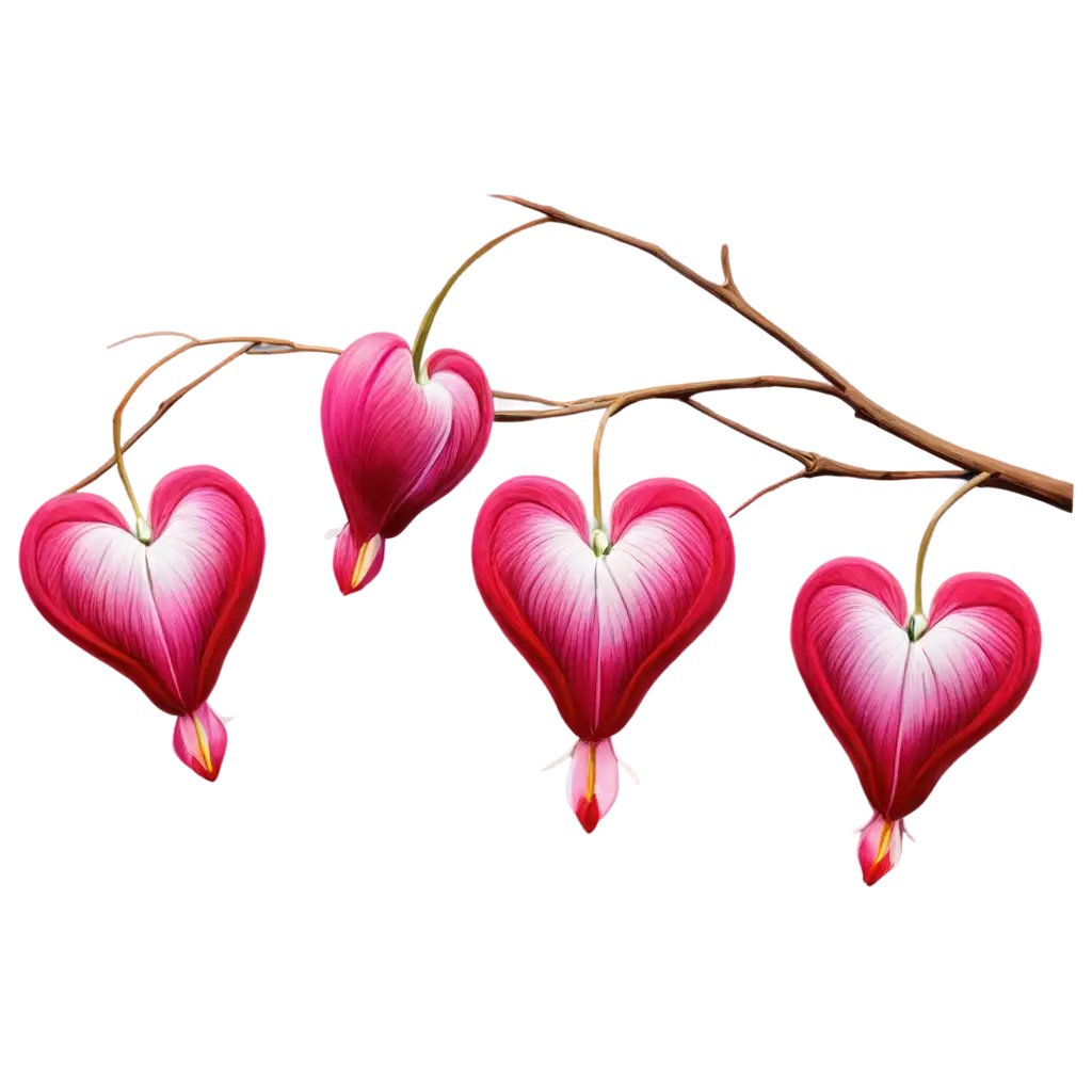 Stunning-Bleeding-Heart-Flowers-PNG-HighQuality-Transparent-Image-for-All-Your-Creative-Needs