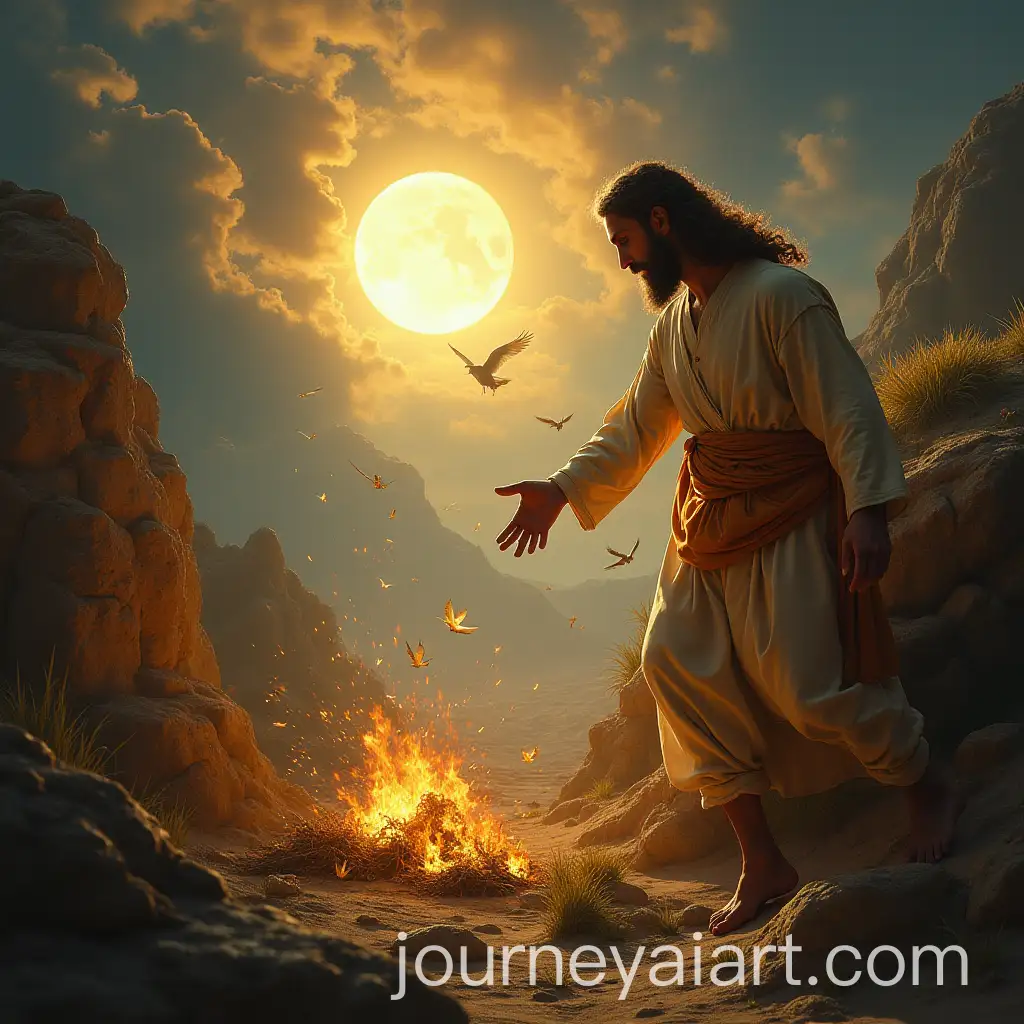 Jesus-Creating-Earth-and-All-Life-in-the-First-Days