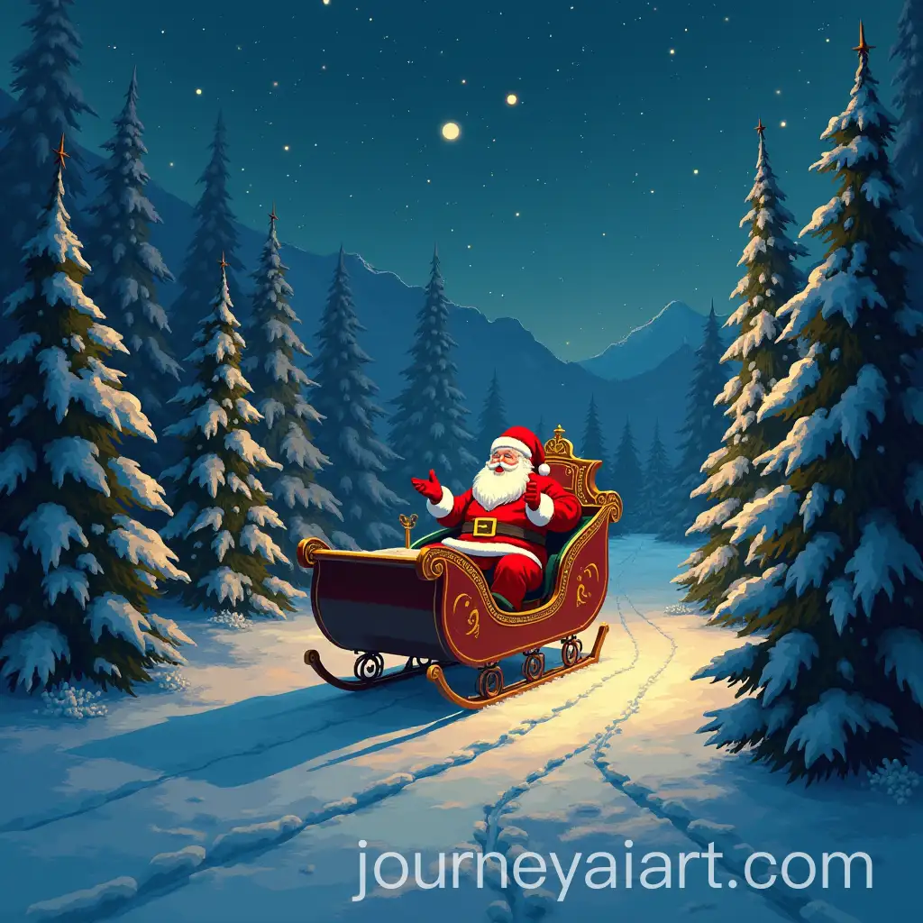 Santas-Command-Center-at-the-North-Pole-Filled-with-Holiday-Cheer-and-Excitement