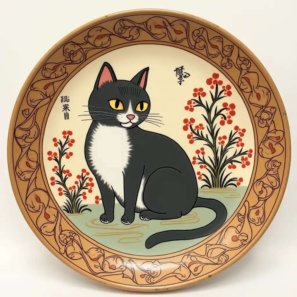 Edo period, rakugo, cat's plate