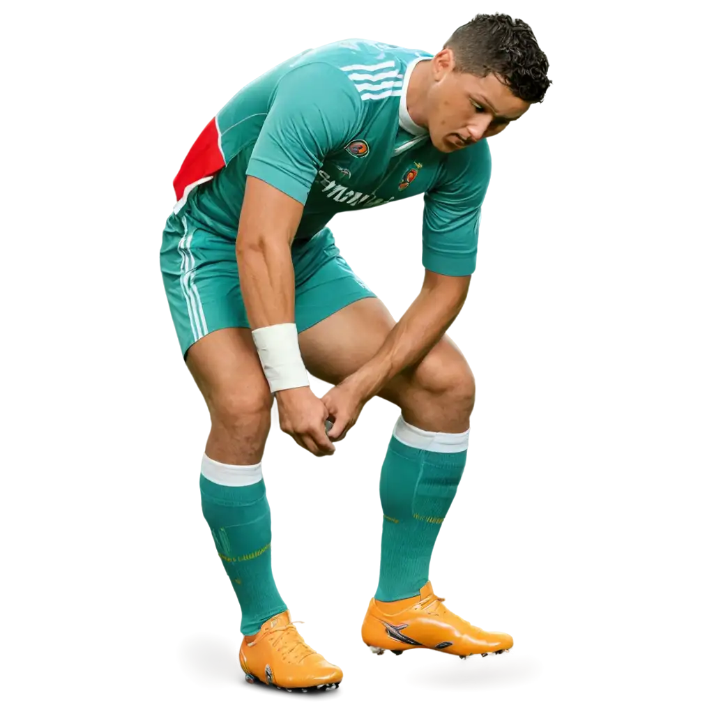 Ronaldo-Slipped-Using-Socks-HighQuality-PNG-Image-for-Creative-Use