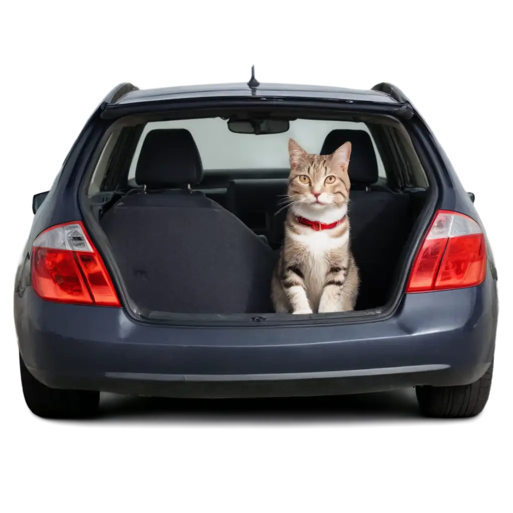 Cute-Cat-in-Car-PNG-Image-for-Versatile-Online-Use