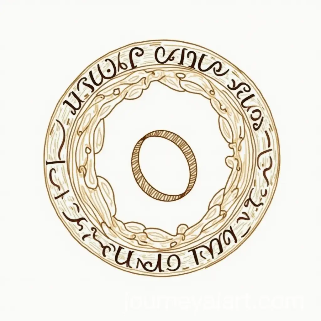 Elegant-Luxury-Wedding-Ring-Line-Art-with-Circular-Text-Space