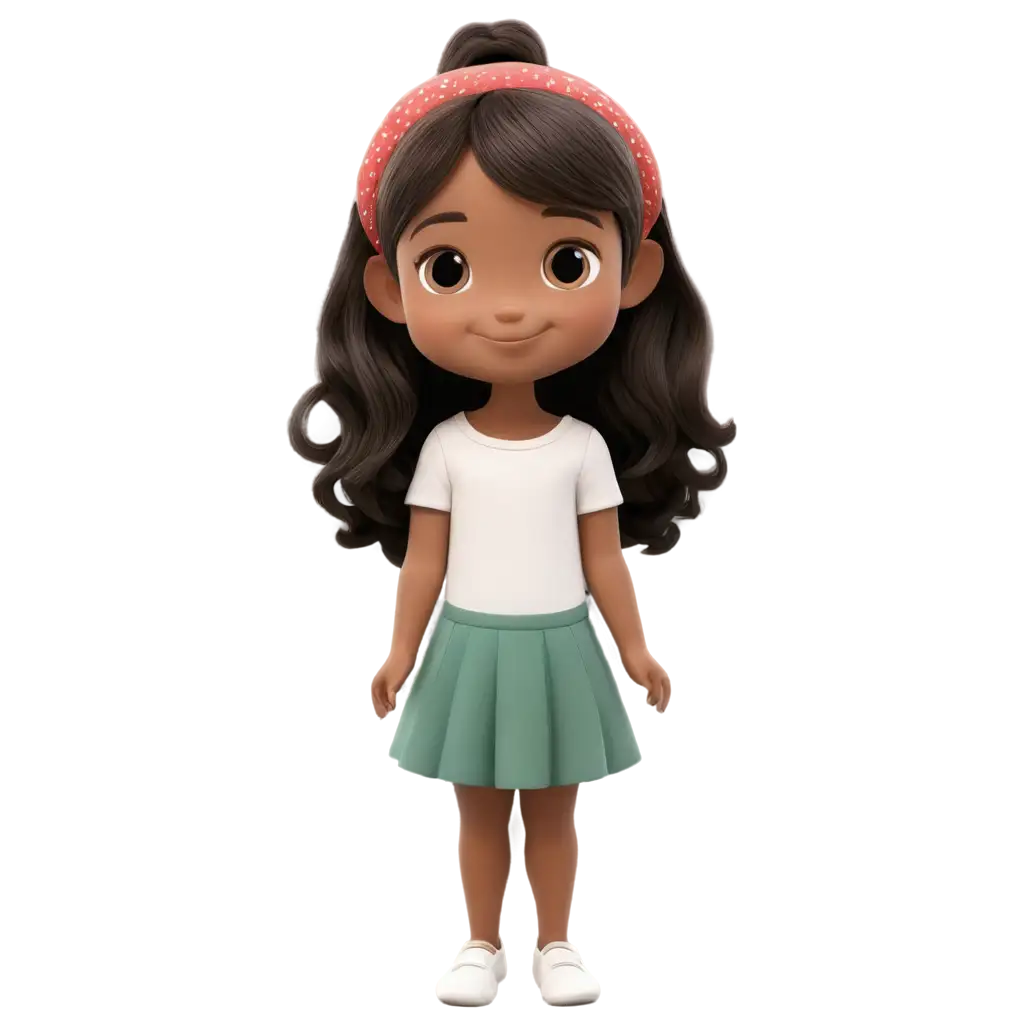 Cute-Girl-Cartoon-PNG-Image-Charming-and-Versatile-Illustration-for-Online-Content