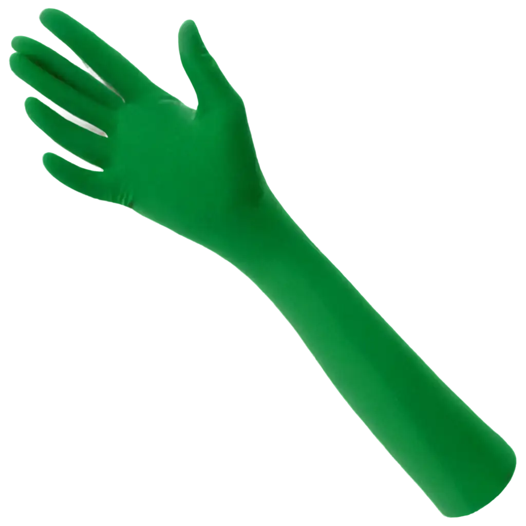 HighQuality-PNG-Image-of-Green-Rubber-Gloves-for-Versatile-Applications