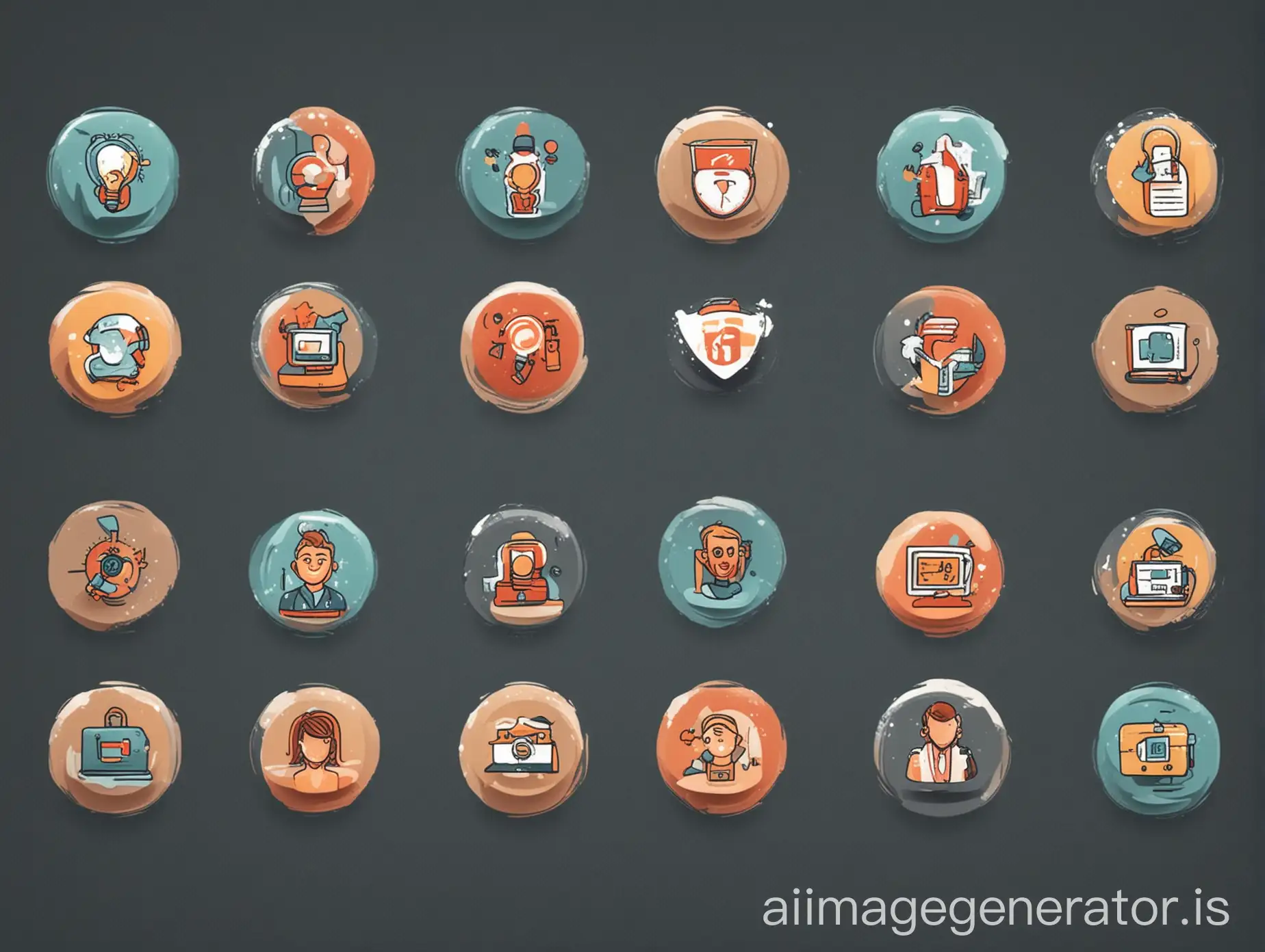 custom icons for entrepreneurs