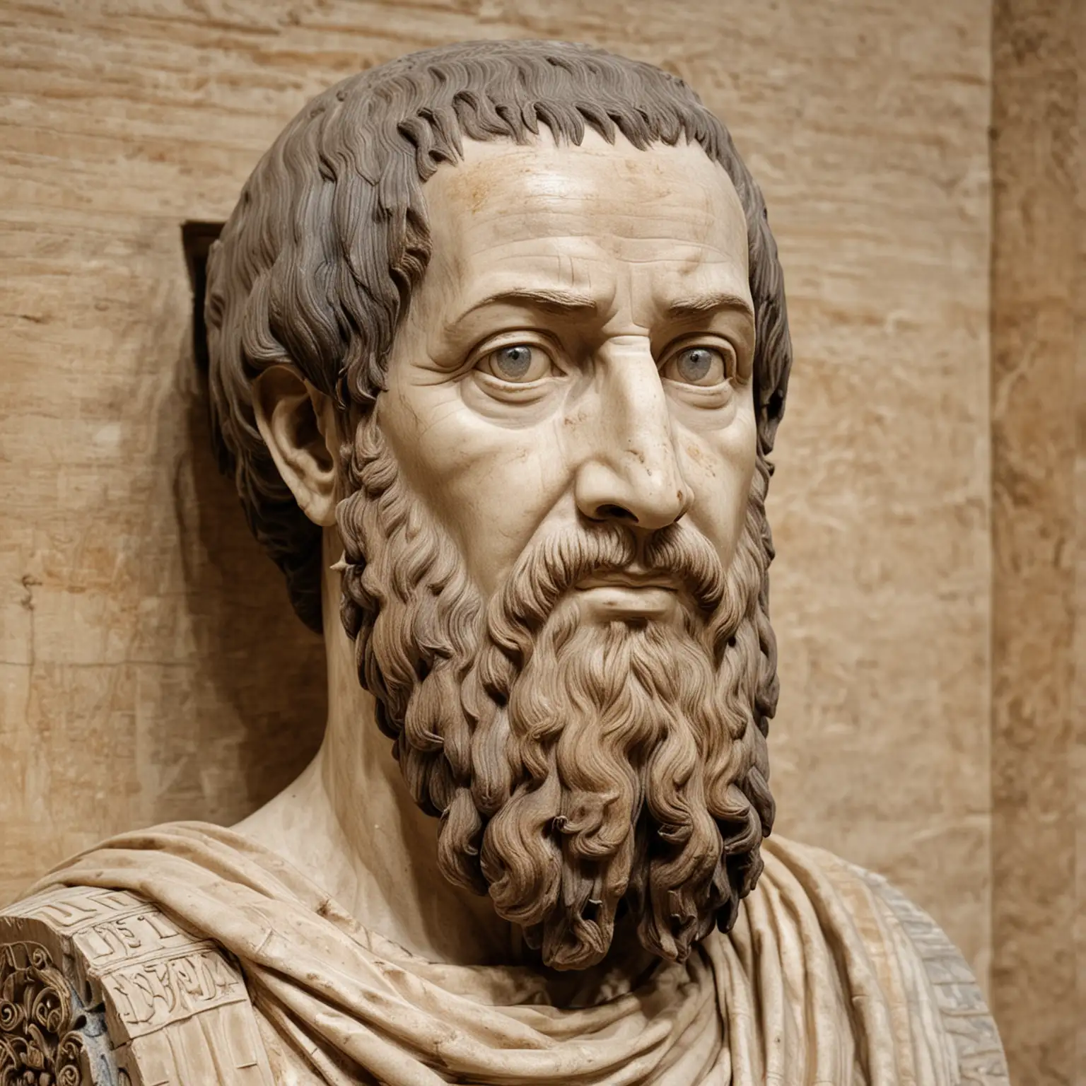 Herodotus Ancient Greek Historian Portrait