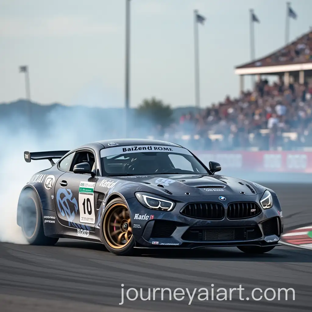 BMW-Drifting-Action-on-theAI-Image-Expansion-Streets