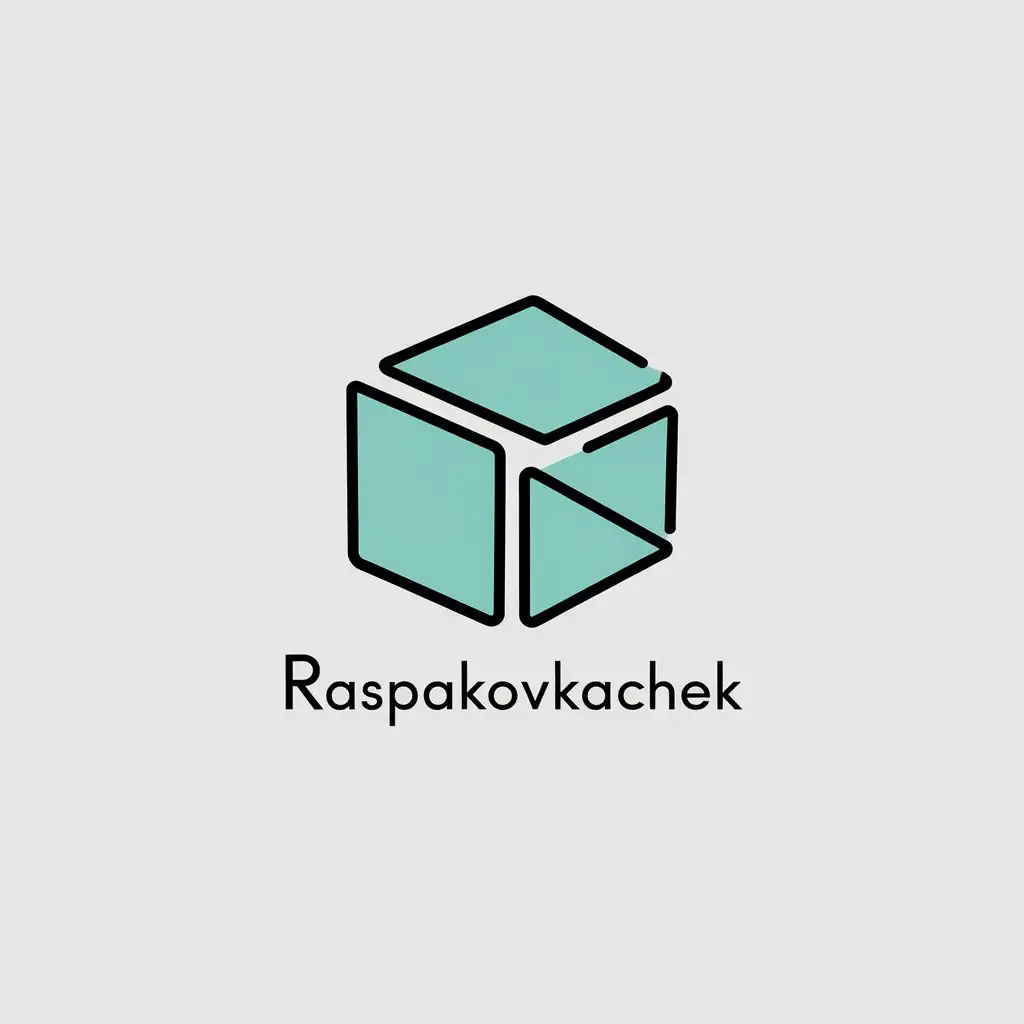 LOGO-Design-for-RaspakovkaCHEK-Minimalistic-Mint-Box-Theme-for-Versatile-Industry-Use