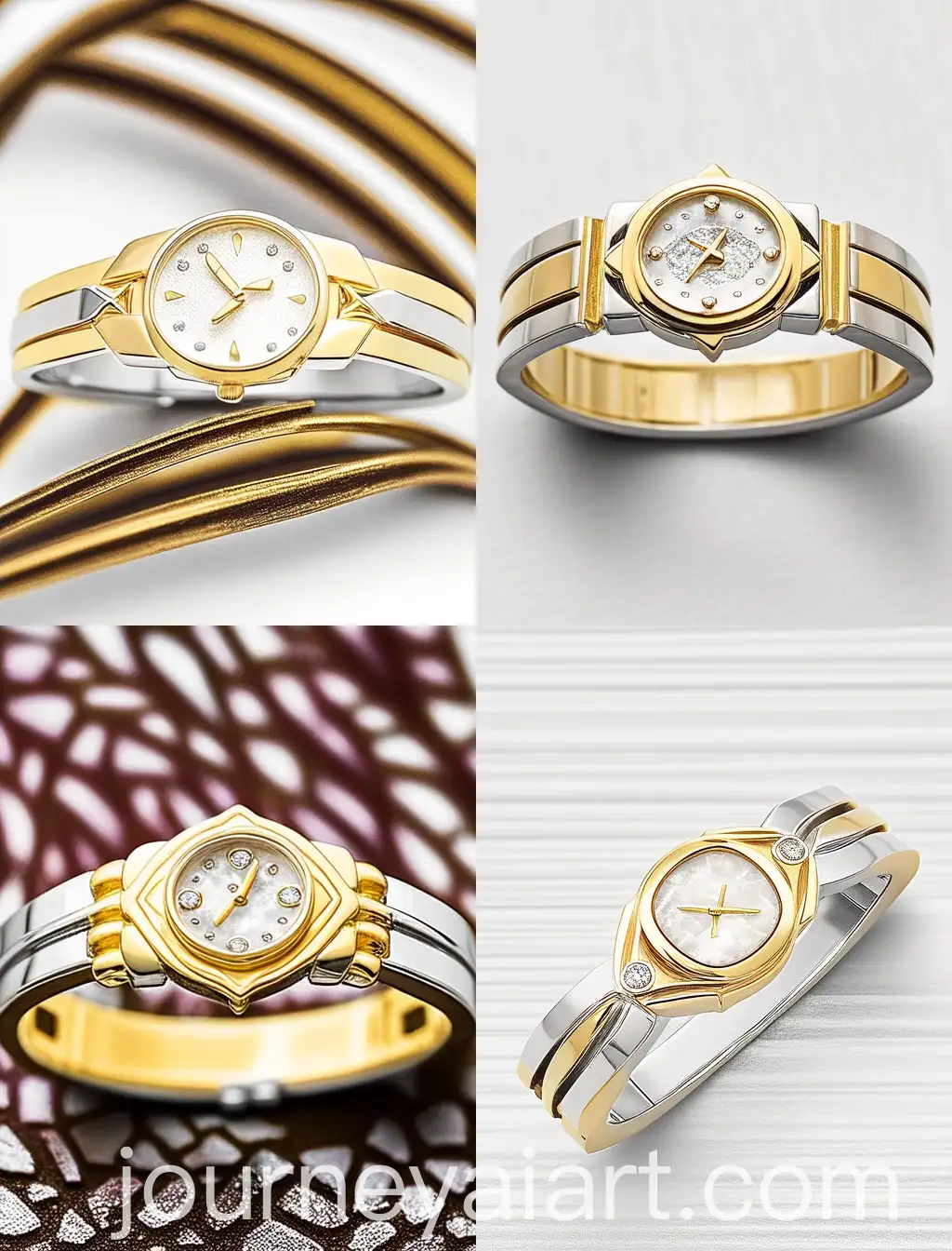 Elegant-Ladies-Gold-Watch-with-Mother-of-Pearl-Dial