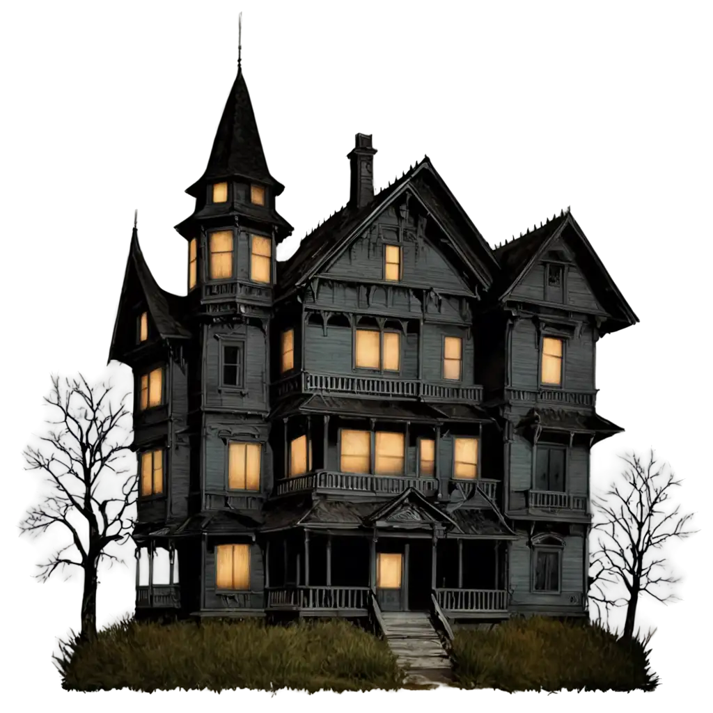 Discover-the-Spooky-Secrets-HighQuality-Haunted-House-PNG-Image