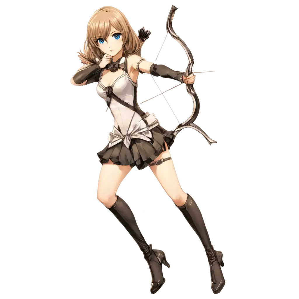 Anime-Girl-withSEO-PNG-Image-Analysis-Bow-and-Arrow-PNG-HighQuality-Digital-Art-for-Multiple-Uses