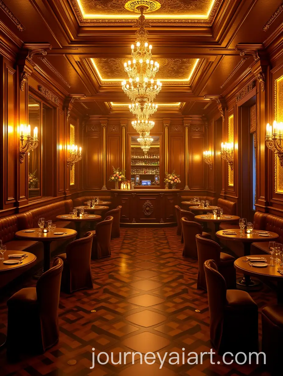 Futuristic-Cyberpunk-Gentlemans-Club-with-Gold-Ornaments-and-Dramatic-Lighting