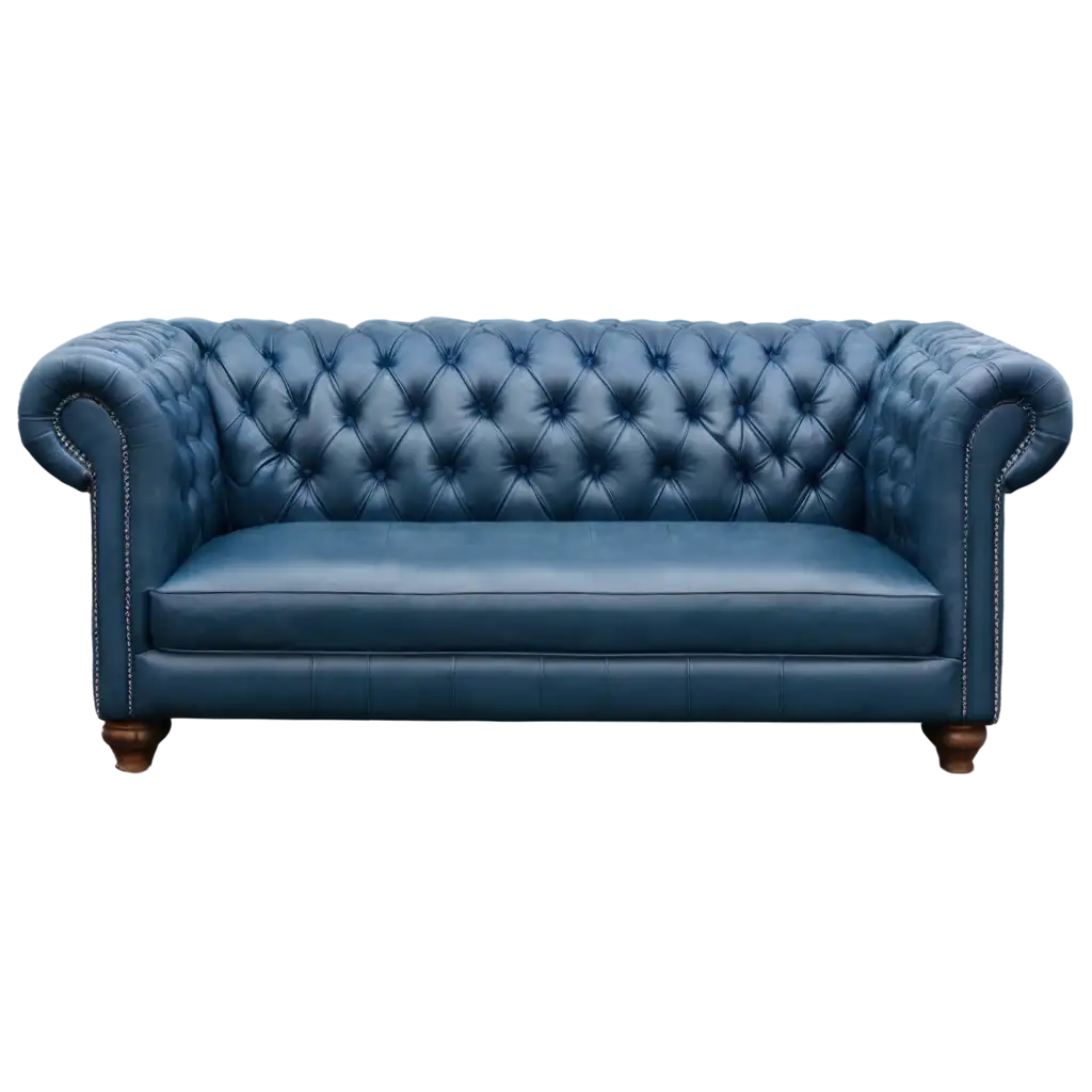 HighQuality-PNG-of-an-Executive-Style-Leather-Chesterfield-Sofa-in-Blue-Color