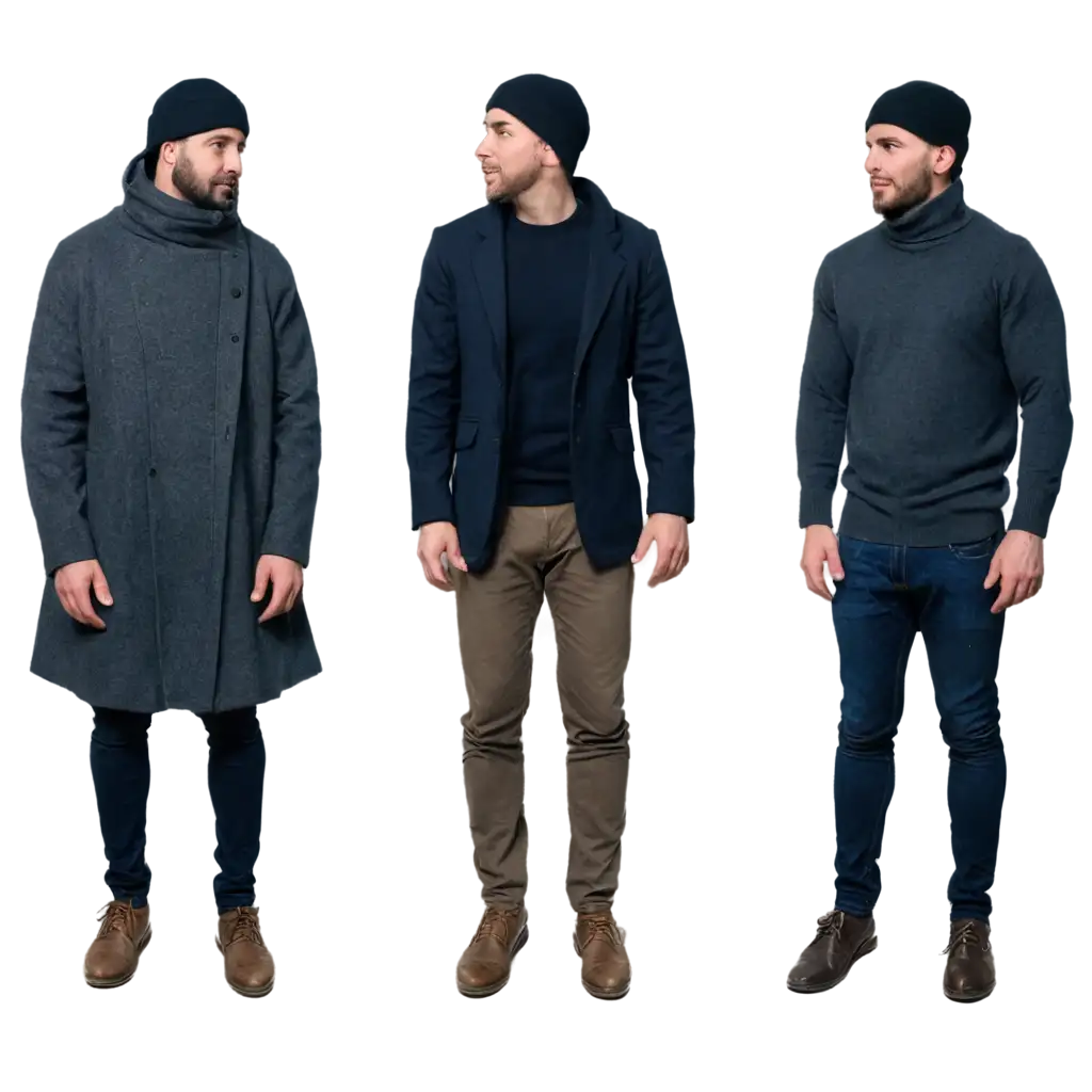 Men-Wearing-Woolen-Cloth-PNG-Image-HighQuality-Transparent-PNG-for-Fashion-Winter-Themes-and-More